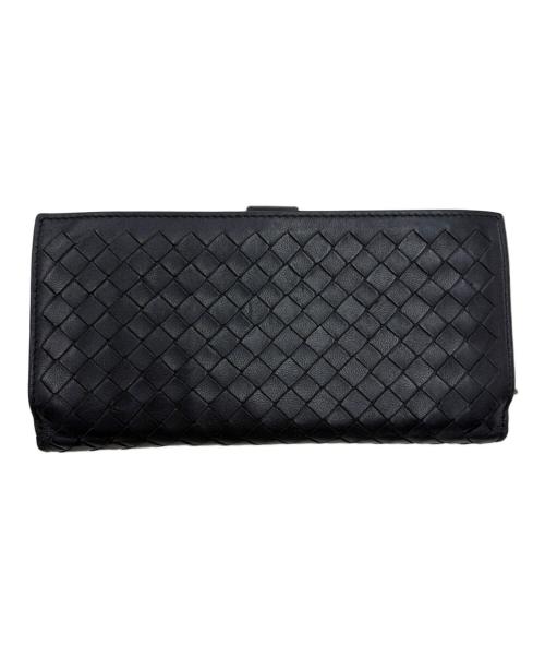 BOTTEGA VENETA（ボッテガベネタ）BOTTEGA VENETA (ボッテガベネタ) 長財布 ブラックの古着・服飾アイテム