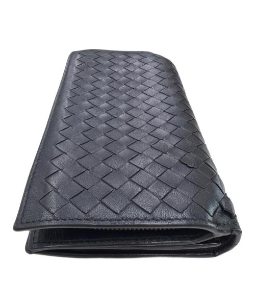 BOTTEGA VENETA（ボッテガベネタ）BOTTEGA VENETA (ボッテガベネタ) 長財布 ブラックの古着・服飾アイテム