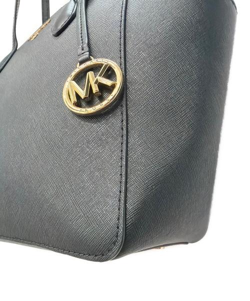 MICHAEL KORS（マイケルコース）MICHAEL KORS (マイケルコース) トートバッグ ブラックの古着・服飾アイテム