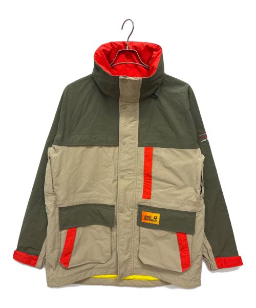 Jack Wolfskin（ジャック ウルフスキン）Jack Wolfskin (ジャック ウルフスキン) マウンテンパーカー イエロー サイズ:Lの古着・服飾アイテム