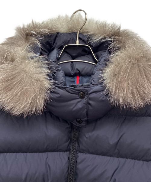 MONCLER（モンクレール）MONCLER (モンクレール) ダウンコート　ABELLE GIUBBOTTO ネイビー サイズ:14(164cm)の古着・服飾アイテム