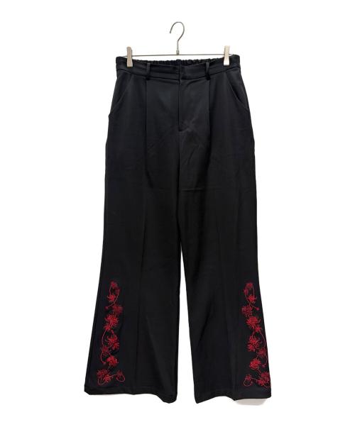 REZEN（リゼン）REZEN (リゼン) フレアパンツ ブラック サイズ:Lの古着・服飾アイテム