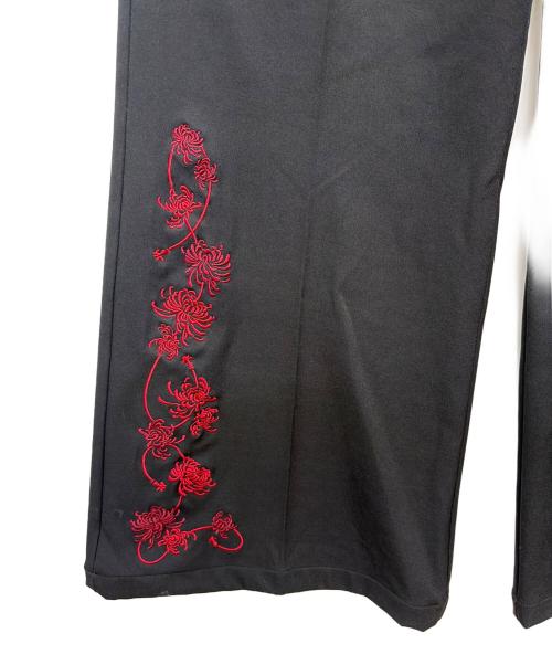 REZEN（リゼン）REZEN (リゼン) フレアパンツ ブラック サイズ:Lの古着・服飾アイテム