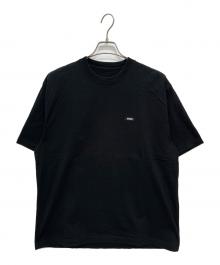 ENNOY（エンノイ）の古着「ラバーロゴ 半袖Tシャツ」｜ブラック
