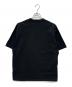 ENNOY (エンノイ) ラバーロゴ 半袖Tシャツ ブラック サイズ:M：5000円