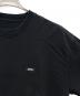 中古・古着 ENNOY (エンノイ) ラバーロゴ 半袖Tシャツ ブラック サイズ:M：5000円
