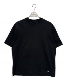 ENNOY（エンノイ）の古着「ラバーロゴ 半袖Tシャツ」｜ブラック
