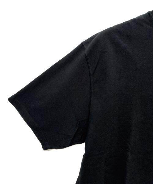 ENNOY（エンノイ）ENNOY (エンノイ) ラバーロゴ 半袖Tシャツ ブラック サイズ:Mの古着・服飾アイテム