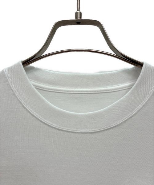ENNOY（エンノイ）ENNOY (エンノイ) ラバーロゴ長袖Tシャツ / LOGO L/S TEE ホワイト サイズ:Lの古着・服飾アイテム