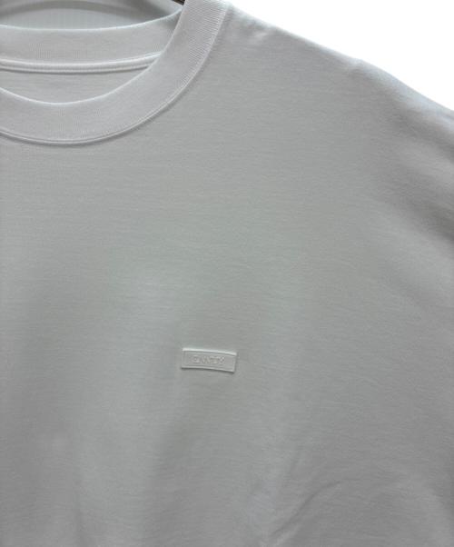 ENNOY（エンノイ）ENNOY (エンノイ) ラバーロゴ長袖Tシャツ / LOGO L/S TEE ホワイト サイズ:Lの古着・服飾アイテム