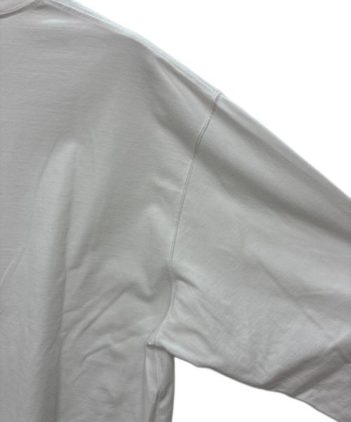 ENNOY（エンノイ）ENNOY (エンノイ) ラバーロゴ長袖Tシャツ / LOGO L/S TEE ホワイト サイズ:Lの古着・服飾アイテム