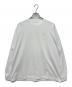 ENNOY（エンノイ）の古着「ラバーロゴ長袖Tシャツ / LOGO L/S TEE」｜ホワイト