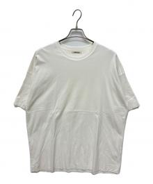 AURALEE（オーラリー）の古着「HIGH GAUGE DOUBLE CLOTH TEE」｜ホワイト
