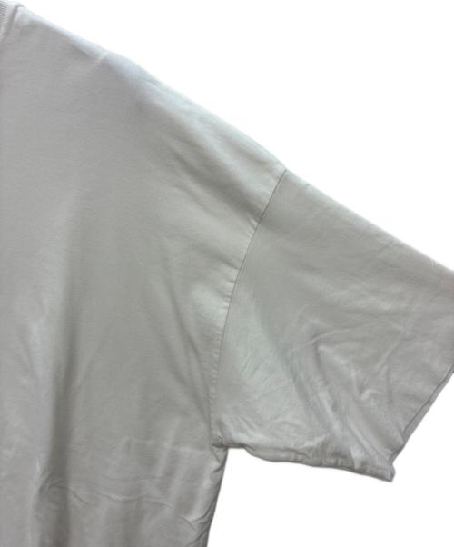 AURALEE（オーラリー）AURALEE (オーラリー) HIGH GAUGE DOUBLE CLOTH TEE ホワイト サイズ:size 4の古着・服飾アイテム