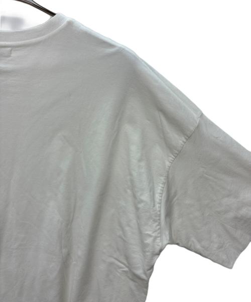 AURALEE（オーラリー）AURALEE (オーラリー) HIGH GAUGE DOUBLE CLOTH TEE ホワイト サイズ:size 4の古着・服飾アイテム