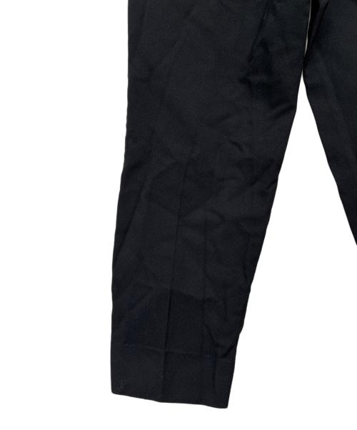 COMME des GARCONS HOMME DEUX（コムデギャルソン オム ドゥ）COMME des GARCONS HOMME DEUX (コムデギャルソン オム ドゥ) ポリエステル縮絨クロップドパンツ ブラック サイズ:Mの古着・服飾アイテム
