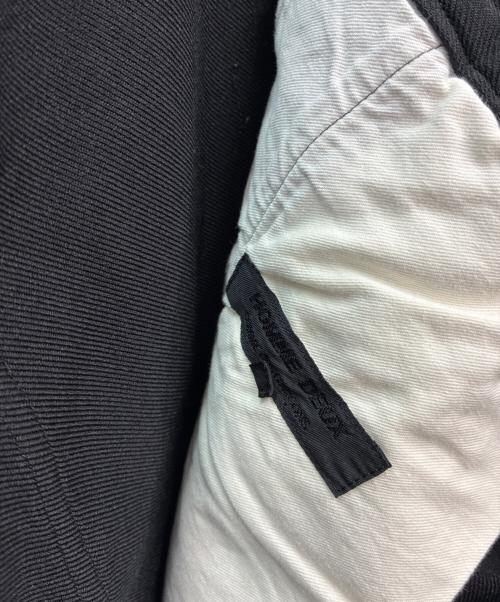 COMME des GARCONS HOMME DEUX（コムデギャルソン オム ドゥ）COMME des GARCONS HOMME DEUX (コムデギャルソン オム ドゥ) ポリエステル縮絨クロップドパンツ ブラック サイズ:Mの古着・服飾アイテム