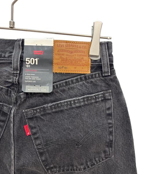 LEVI'S（リーバイス）LEVI'S (リーバイス) 501(R) '81S ブラック ボタンフライデニムパンツ グレー サイズ:W24 未使用品の古着・服飾アイテム