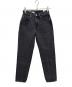 LEVI'S（リーバイス）の古着「501(R) '81S ブラック ボタンフライデニムパンツ」｜グレー