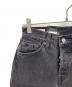 中古・古着 LEVI'S (リーバイス) 501(R) '81S ブラック ボタンフライデニムパンツ グレー サイズ:W24 未使用品：5000円