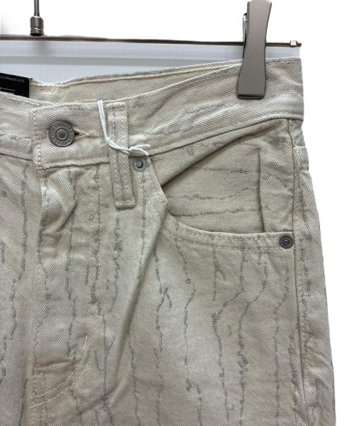 LEVI'S（リーバイス）LEVI'S (リーバイス) 70S HIGH STRAIGHT NATURAL AMBER FLOWER ベージュ サイズ:W25/L29 未使用品の古着・服飾アイテム