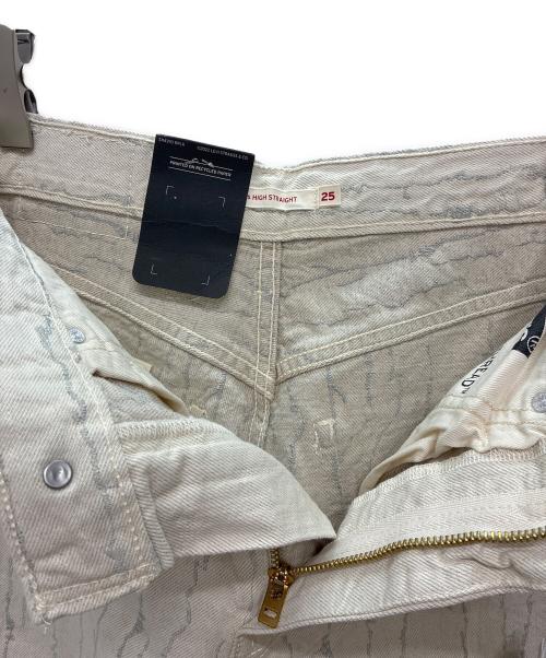 LEVI'S（リーバイス）LEVI'S (リーバイス) 70S HIGH STRAIGHT NATURAL AMBER FLOWER ベージュ サイズ:W25/L29 未使用品の古着・服飾アイテム