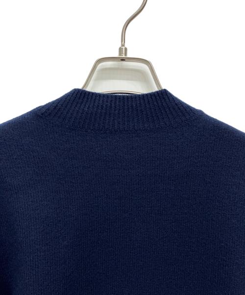 A.P.C.（アーペーセー）A.P.C. (アーペーセー) ウールロゴニット ネイビー×レッド サイズ:Sの古着・服飾アイテム
