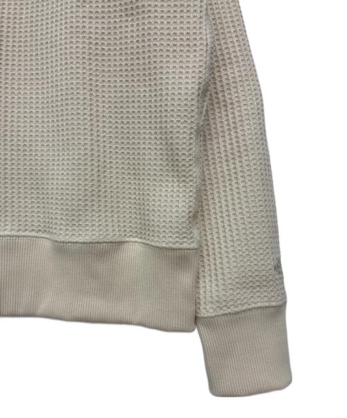 THE NORTH FACE（ザ ノース フェイス）THE NORTH FACE (ザ ノース フェイス) ロングスリーブウォームワッフルクルー レディース / L/S Warm Waffle Crew アイボリー サイズ:Mの古着・服飾アイテム