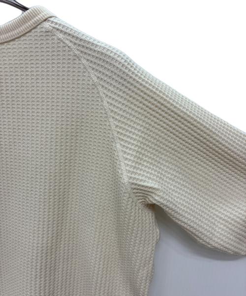THE NORTH FACE（ザ ノース フェイス）THE NORTH FACE (ザ ノース フェイス) ロングスリーブウォームワッフルクルー レディース / L/S Warm Waffle Crew アイボリー サイズ:Mの古着・服飾アイテム