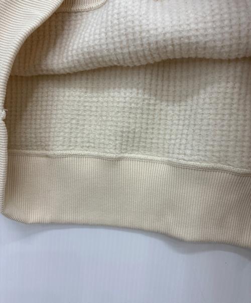 THE NORTH FACE（ザ ノース フェイス）THE NORTH FACE (ザ ノース フェイス) ロングスリーブウォームワッフルクルー レディース / L/S Warm Waffle Crew アイボリー サイズ:Mの古着・服飾アイテム