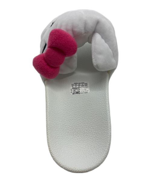 HELLO KITTY（ハローキティ）HELLO KITTY (ハローキティ) adidas (アディダス) Adilette Slides サンダル ホワイト サイズ:22.5cmの古着・服飾アイテム