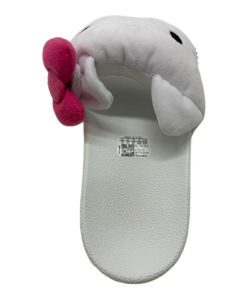 HELLO KITTY（ハローキティ）HELLO KITTY (ハローキティ) adidas (アディダス) Adilette Slides サンダル ホワイト サイズ:22.5cmの古着・服飾アイテム