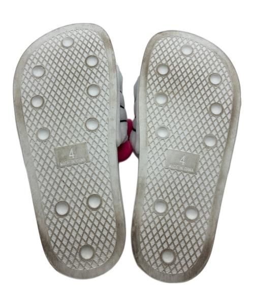 HELLO KITTY（ハローキティ）HELLO KITTY (ハローキティ) adidas (アディダス) Adilette Slides サンダル ホワイト サイズ:22.5cmの古着・服飾アイテム