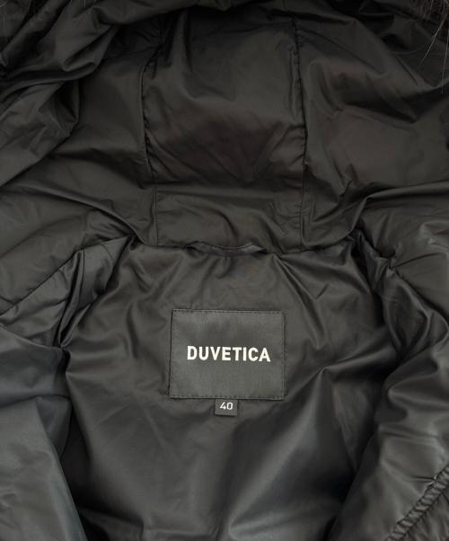 DUVETICA（デュベティカ）DUVETICA (デュベティカ) CELEBROS ダウンコート ブラック サイズ:SIZE 40の古着・服飾アイテム