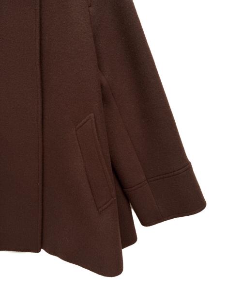 STEVEN ALAN（スティーブンアラン）STEVEN ALAN (スティーブンアラン) WOOL BEAVER TENT SHORT COAT / ウール ビーバー テント ショートコート ブラウン サイズ:Sの古着・服飾アイテム