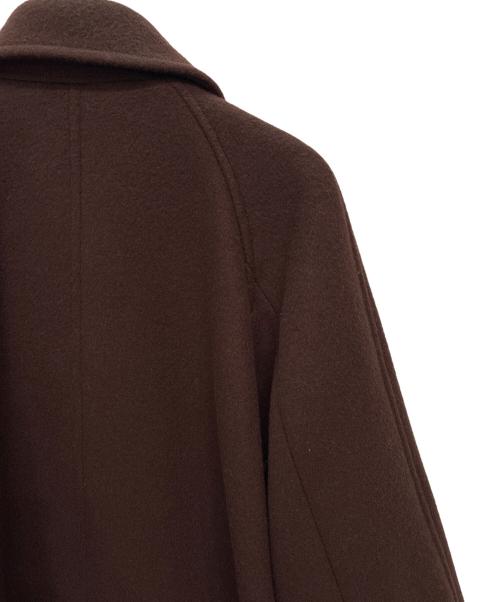 STEVEN ALAN（スティーブンアラン）STEVEN ALAN (スティーブンアラン) WOOL BEAVER TENT SHORT COAT / ウール ビーバー テント ショートコート ブラウン サイズ:Sの古着・服飾アイテム