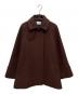 STEVEN ALAN（スティーブンアラン）の古着「WOOL BEAVER TENT SHORT COAT / ウール ビーバー テント ショートコート」｜ブラウン