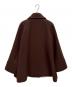 STEVEN ALAN (スティーブンアラン) WOOL BEAVER TENT SHORT COAT / ウール ビーバー テント ショートコート ブラウン サイズ:S：25000円