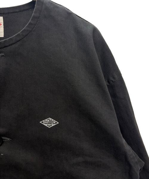 DANTON（ダントン）DANTON (ダントン) ダントン カラーレス ショートジャケット グレー サイズ:38の古着・服飾アイテム