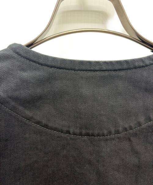 DANTON（ダントン）DANTON (ダントン) ダントン カラーレス ショートジャケット グレー サイズ:38の古着・服飾アイテム