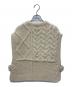 kha:ki (カーキ) HAND KNIT CABLE VEST / ニットベスト アイボリー サイズ:SIZE 1：15000円