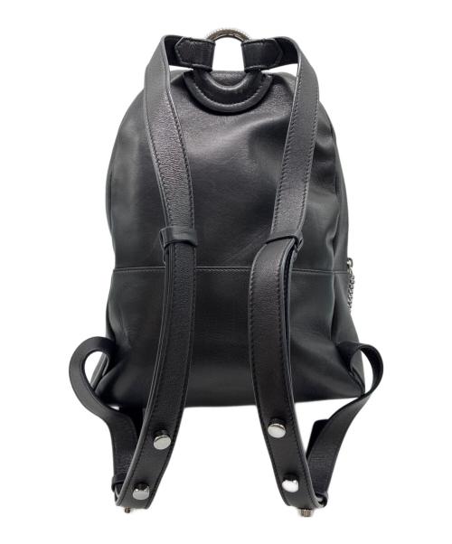 JIMMY CHOO（ジミーチュウ）JIMMY CHOO (ジミーチュウ) Cassie Star Studded Lambskin Leather Backpack / レザーリュック ブラックの古着・服飾アイテム