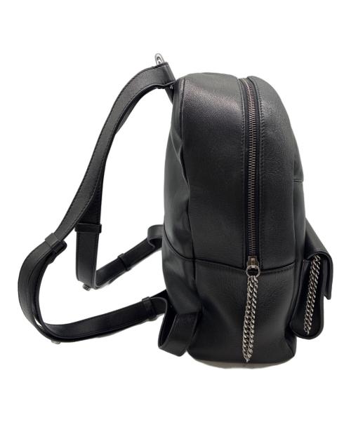 JIMMY CHOO（ジミーチュウ）JIMMY CHOO (ジミーチュウ) Cassie Star Studded Lambskin Leather Backpack / レザーリュック ブラックの古着・服飾アイテム