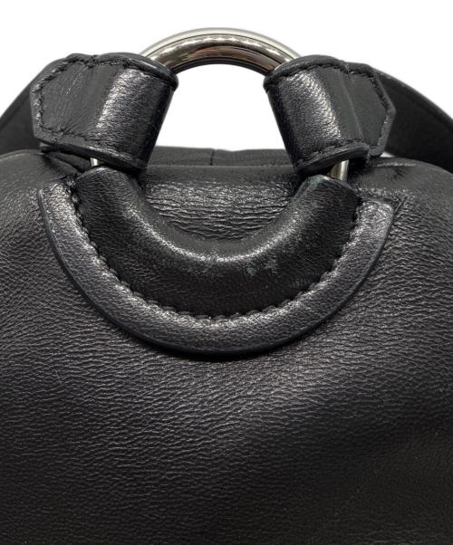JIMMY CHOO（ジミーチュウ）JIMMY CHOO (ジミーチュウ) Cassie Star Studded Lambskin Leather Backpack / レザーリュック ブラックの古着・服飾アイテム