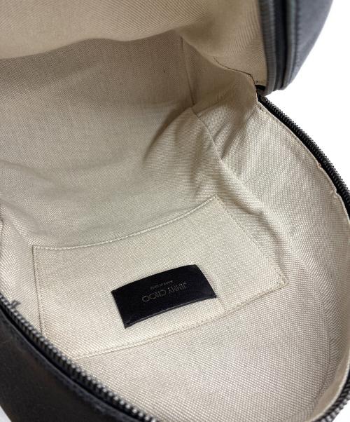 JIMMY CHOO（ジミーチュウ）JIMMY CHOO (ジミーチュウ) Cassie Star Studded Lambskin Leather Backpack / レザーリュック ブラックの古着・服飾アイテム