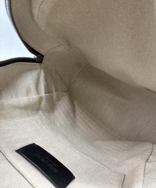 JIMMY CHOO（ジミーチュウ）JIMMY CHOO (ジミーチュウ) Cassie Star Studded Lambskin Leather Backpack / レザーリュック ブラックの古着・服飾アイテム