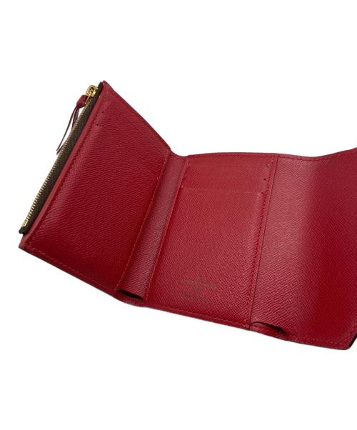 LOUIS VUITTON（ルイ ヴィトン）LOUIS VUITTON (ルイ ヴィトン) ダミエ ポルフォフォイユ・ヴィクトリーヌ 2つ折り財布の古着・服飾アイテム