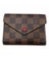 LOUIS VUITTON（ルイ ヴィトン）の古着「ダミエ ポルフォフォイユ・ヴィクトリーヌ 2つ折り財布」