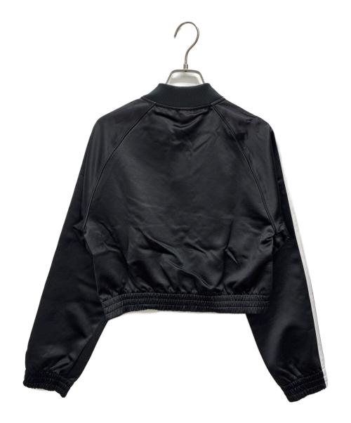 adidas Originals（アディダスオリジナル）adidas originals (アディダスオリジナル) サテン SST ジャケット ブラック サイズ:Lの古着・服飾アイテム