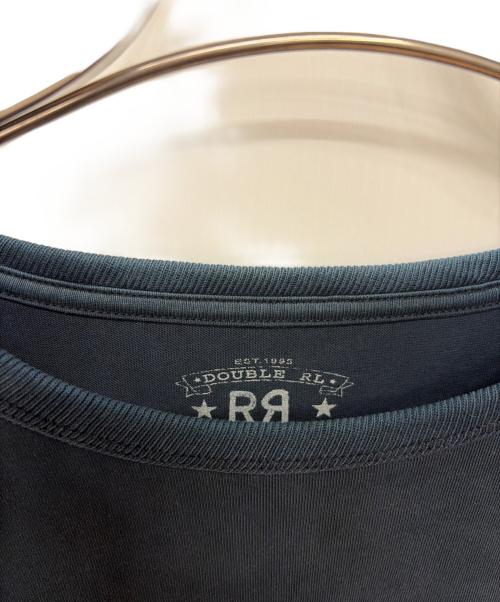 RRL（ダブルアールエル）RRL (ダブルアールエル) 半袖カットソー ブルー サイズ:XXLの古着・服飾アイテム